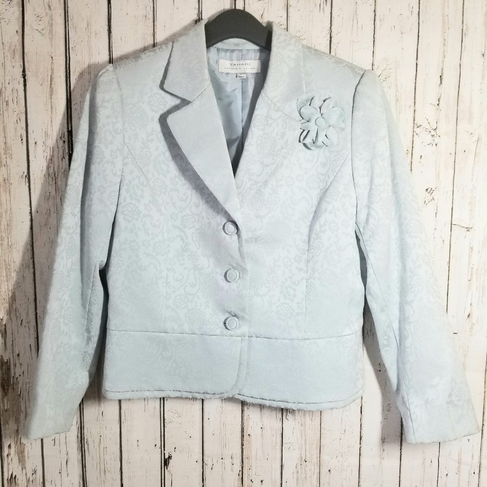 Tahari Arthur S. Levine Womens Sz 14 Blazer Jacket